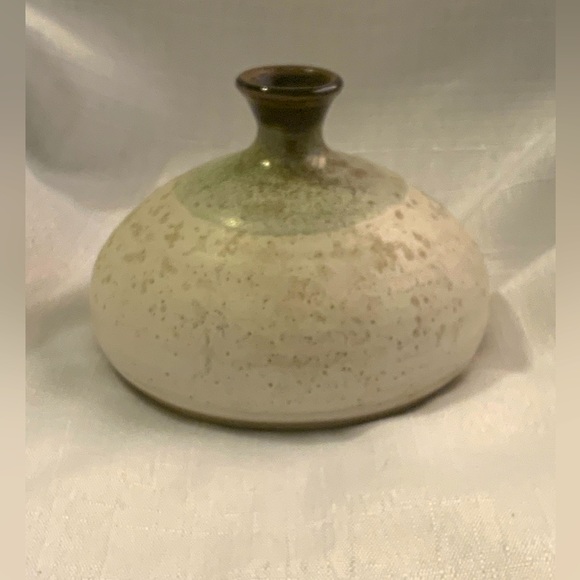 Loch Ness Clay Works Accents Mottled Earth Speckled Pottery Vase